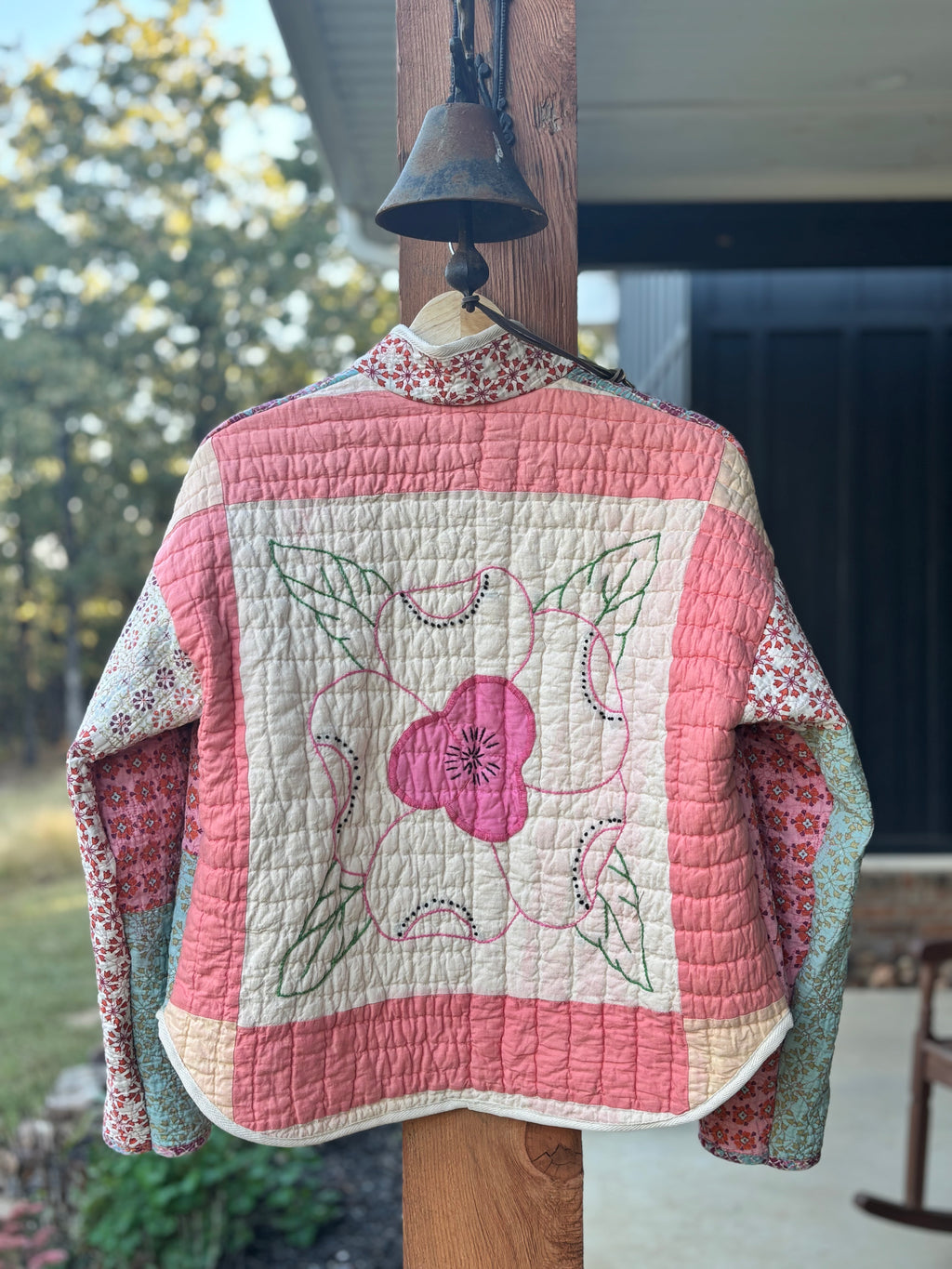 Repurposed Quilt Chore Coat