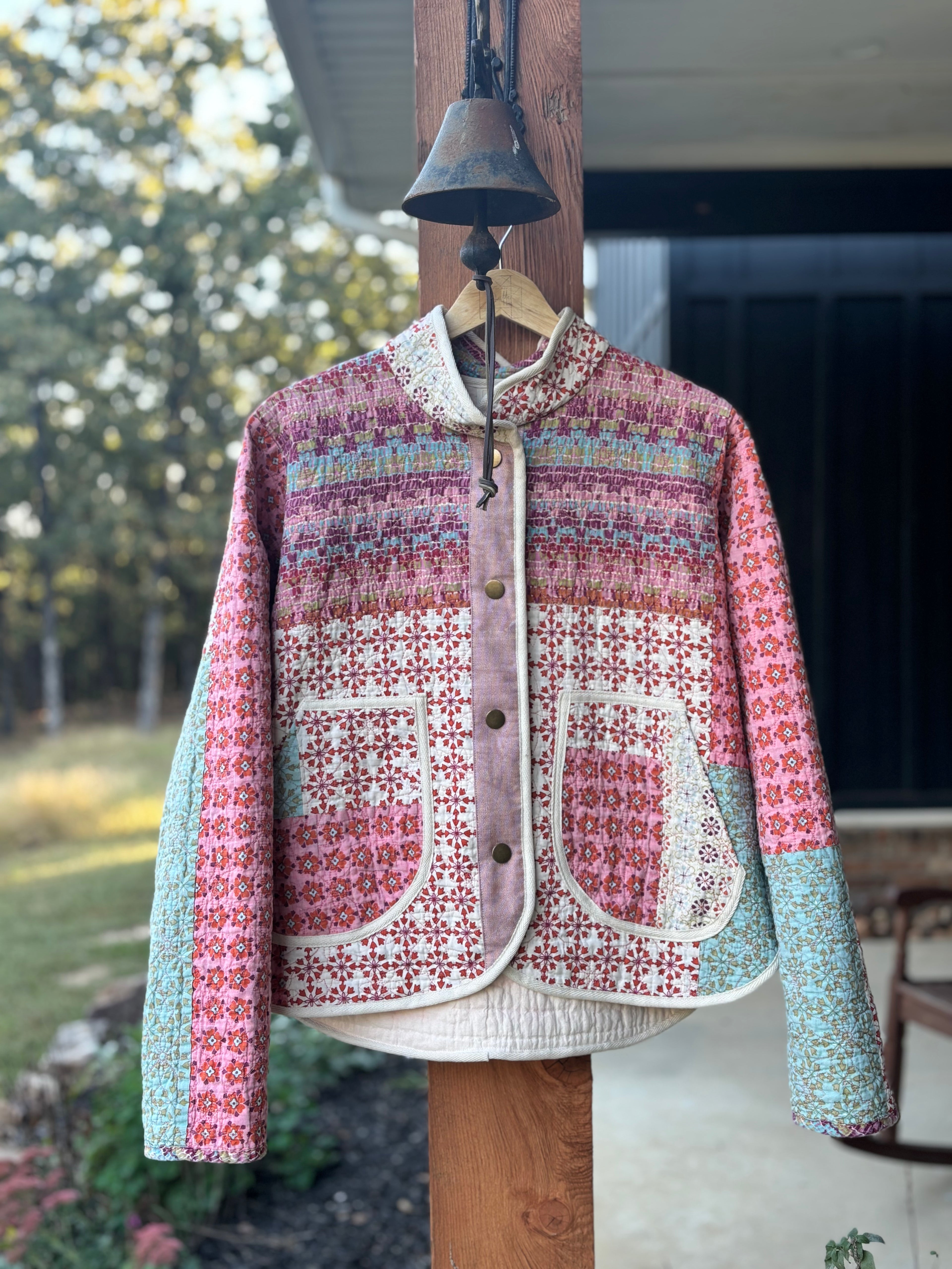 Repurposed Quilt Chore Coat
